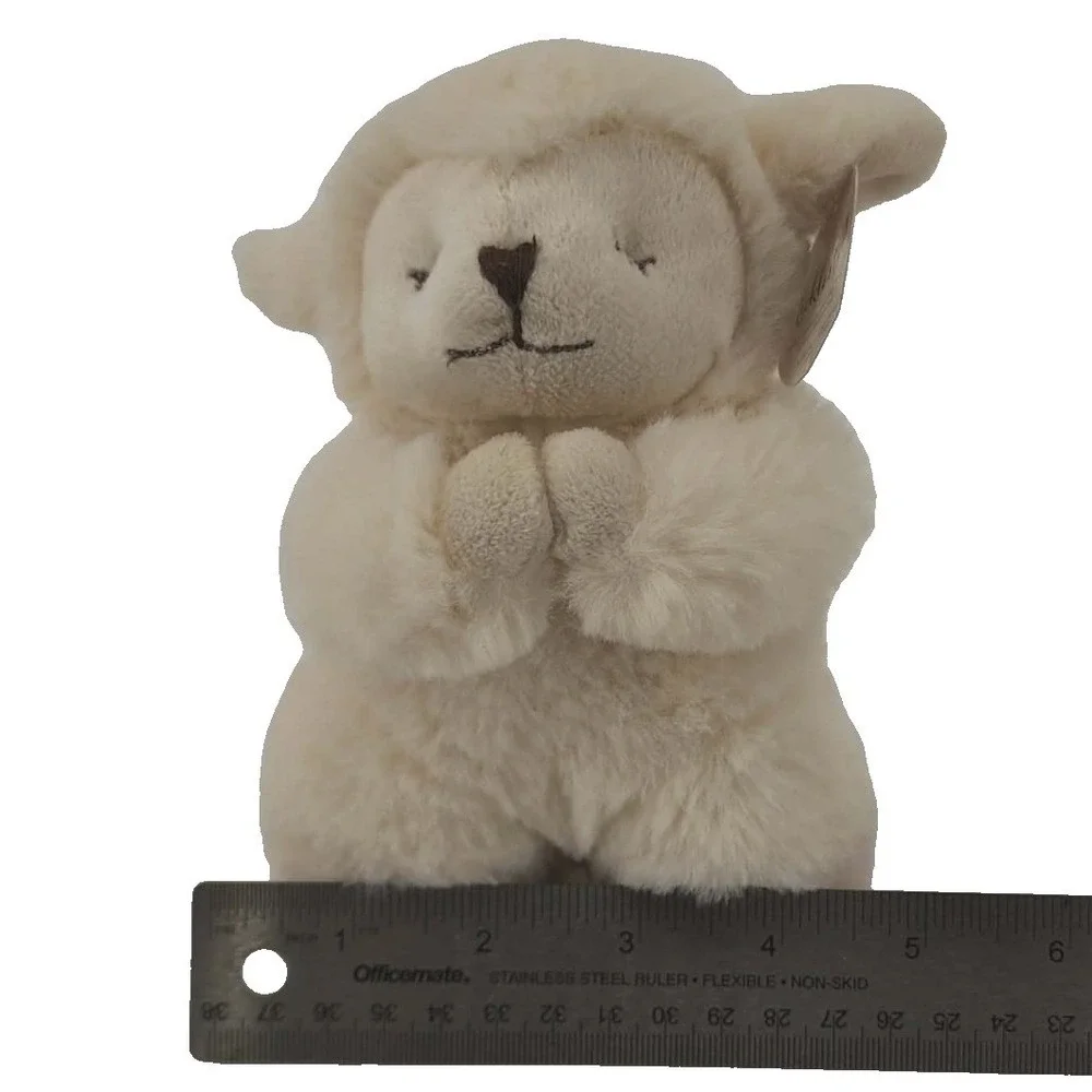 Tickle & Main Plush Kids‎ Cream Praying Lamb Musical Now I Lay Me Down To Sleep